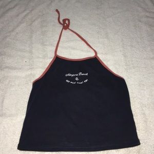 Brandy Melville Backless Crop Top 😍